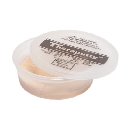 Fabrication Enterprises Fabrication Enterprises 10-0958 Cando Theraputty Exercise Material; 4 Oz. - Tan - Xx-Soft 10-0958